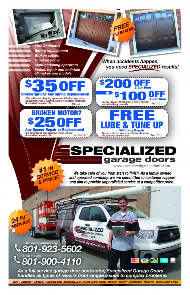 Specialized Garage Door Promotions